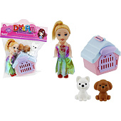 Игровой набор Зоомагазин, (кукла, домашние животные, аксессуары), 13х3х13 см, 2374316 Игровой набор Зоомагазин, (кукла, домашние животные, аксессуары), 13х3х13 см, 2374316
