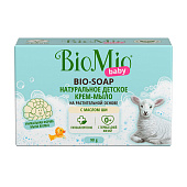 Мыло туалетное детское Сплат BioMio BIO CREAM-SOAP 90г BABY Мыло туалетное детское Сплат BioMio BIO CREAM-SOAP 90г BABY