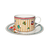 Чайная пара, 220 мл, New Bone China, золото, в подарочной коробке, Diente, Esprado, DIEL22WE303 Чайная пара, 220 мл, New Bone China, золото, в подарочной коробке, Diente, Esprado, DIEL22WE303