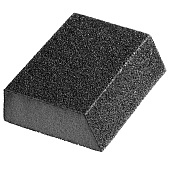 Губка шлифовальная STAYER "MASTER" угловая, зерно - оксид алюминия, Р120, 100 x 68 x 42 x 26 мм, средняя жесткость