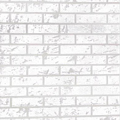  Огнеупорный лист 1200х600х10мм Декор кирпич белый /ОгнеупорОFF 