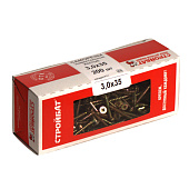 Саморезы универсальные желтые ШУж 3,0х35мм, потайная голова, 200шт Саморезы универсальные желтые ШУж 3,0х35мм, потайная голова, 200шт