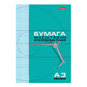  Бумага масштабно-координатная A3 8л голубая, 8Бм3_02285 