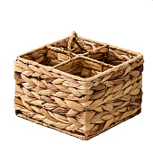 Корзинка для подачи Доляна «Камыш», 20х20х14 см, 7514823 Корзинка для подачи Доляна «Камыш», 20х20х14 см, 7514823