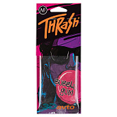 Ароматизатор подвесной картон AURA FRESH THRASH Bubble Gum Ароматизатор подвесной картон AURA FRESH THRASH Bubble Gum