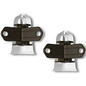 Угол наруж. Деконика  Белый 55мм (2шт)