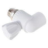  Шаровый кран для радиатора угловой 25х3/4" PPR 