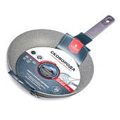 Сковорода 26х5см с антипригарным покрытием Pfluon marble 902-102