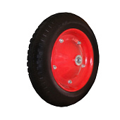 Колесо литое 13х3 16мм к тачке WB6204, WB6418, WB6420