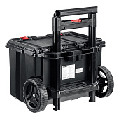  Ящик-тележка на колесах 21”, 525х411х560мм, KETER STACKNROLL 