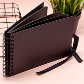  Фотоальбом "Long", black (21,5 х 15 см) 