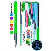 Ручка шариковая FlexOffice Maxxie Neon, синяя, 0,5 мм, корпус синий неон, FO-GELB 035N BB BLUE Ручка шариковая FlexOffice Maxxie Neon, синяя, 0,5 мм, корпус синий неон, FO-GELB 035N BB BLUE