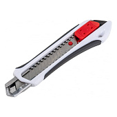 Нож со смен. лезв. 18мм обрезиненный кнопка Easy Slider "Монтажник" Нож со смен. лезв. 18мм обрезиненный кнопка Easy Slider "Монтажник"