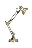  Светильник настольный 60Вт Е27 МТ2001 основание+струбцина античн латунь /Ultra Light 