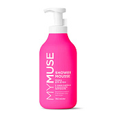Пенка для душа MyMuse Клубника,молочн протеин 750мл Grass 145084