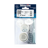 Набор для крепления писсуара 12х120 белый Набор для крепления писсуара 12х120 белый