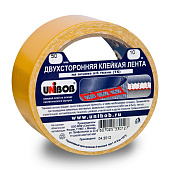 Скотч двустор. ткань 50ммх10м, UNIBOB
