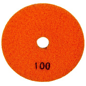 Круг алмазный гибкий шлифовальный "Черепашка" 100мм, Р100 мокрое шлифование Круг алмазный гибкий шлифовальный "Черепашка" 100мм, Р100 мокрое шлифование