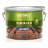 HUSKY SIBERIAN «Суперлазурь» белая 9л HUSKY SIBERIAN «Суперлазурь» белая 9л