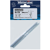 Шпилька сантехническая 8х120мм, 2шт Шпилька сантехническая 8х120мм, 2шт