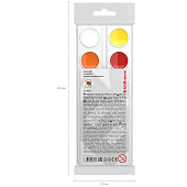  Краски акварельные 12цв ErichKrause, Basic light pack, 53753 