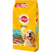  Сухой корм Pedigree для собак всех пород, говядина, 13 кг 
