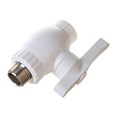 Шаровый кран НР 20х1/2" PPR Шаровый кран НР 20х1/2" PPR