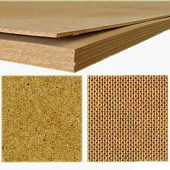 ДВП 1700х1370х3.4мм односторонняя /Распил ДВП 1700х1370х3.4мм односторонняя /Распил