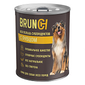  Корм влажный Бранч (Brunch) для собак средних пород 340 гр Рубец 