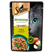 Влажный корм Sheba Nature's Collection для кошек  утка с яблоком рагу 75гр