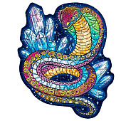 Пазл Сверкающая кобра, 64 элемента, светящийся, 10262596 Пазл Сверкающая кобра, 64 элемента, светящийся, 10262596