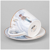  Чайная пара  "снежная королева" 300 мл 590-623 