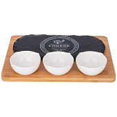 Набор для сыра lefard "fromage" 5 предмета 31х23,5х1,5 см 474-226 Набор для сыра lefard "fromage" 5 предмета 31х23,5х1,5 см 474-226