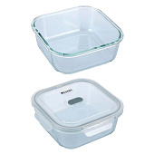 Стеклянный контейнер с крышкой 500 мл Linea Desco 64-22500 Стеклянный контейнер с крышкой 500 мл Linea Desco 64-22500