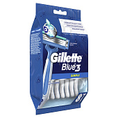  Станок для бритья одноразовый GILLETTE BLUE Simple3  8шт 