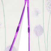  Антимоскитная сетка для дверей на магнитах 0.9х2.1м, Цветы, Inbloom 159-012 