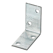  Уголок крепежный равносторонний 40х40х20х1,8-2,0мм цинк 
