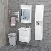 Зеркало-шкаф Stella 60 Белый/Сосна Белая Stl.03.60/WSW Encanto Зеркало-шкаф Stella 60 Белый/Сосна Белая Stl.03.60/WSW Encanto