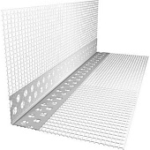 Профиль ПВХ штукатур. с сеткой 10х15см L2.5м /Лига Профиль ПВХ штукатур. с сеткой 10х15см L2.5м /Лига