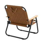  Кресло Nolita складное 70х63х50см, оксфорд 600D, d2.5см, до 120кг, с ручкой, коричневый, арт.2024-7420-2 Код274183 
