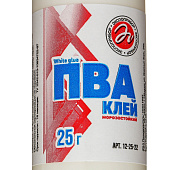 Клей канцелярский ПВА, 25 г, капелька, арт. 12-25-22 Клей канцелярский ПВА, 25 г, капелька, арт. 12-25-22
