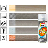  Эмаль аэрозольная алкидная с хром-эффектом хром JOBI 520мл 