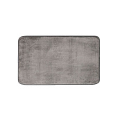 Коврик для ванной с эффектом памяти 50х80см Memory foam серый 7136271 Savanna
