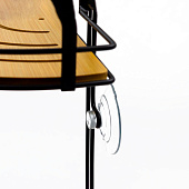  Полка угловая 2-ярусная бамбук 13071 