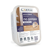 Шпатлевка по дереву Береза Лакра 0,6кг Шпатлевка по дереву Береза Лакра 0,6кг