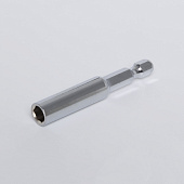 Адаптер для бит 60мм цельный магнитный/STAYER Адаптер для бит 60мм цельный магнитный/STAYER