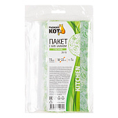 Пакет с ЗИП-замком с рисунком, "Рыжий кот" (8х22см 1л, 15шт/уп) ZB-18 Пакет с ЗИП-замком с рисунком, "Рыжий кот" (8х22см 1л, 15шт/уп) ZB-18