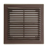 Решетка вент разъемная с сеткой 2121Рс коричневая Решетка вент разъемная с сеткой 2121Рс коричневая