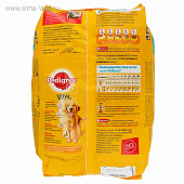 Сухой корм Pedigree для взрослых собак всех пород, говядина, 2,2кг Сухой корм Pedigree для взрослых собак всех пород, говядина, 2,2кг