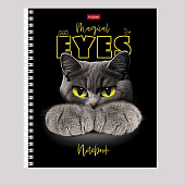 Тетрадь 48л. А5, гребень, клетка, скругленные углы, Волшебные глаза, 48Т5лолВ1гр Тетрадь 48л. А5, гребень, клетка, скругленные углы, Волшебные глаза, 48Т5лолВ1гр